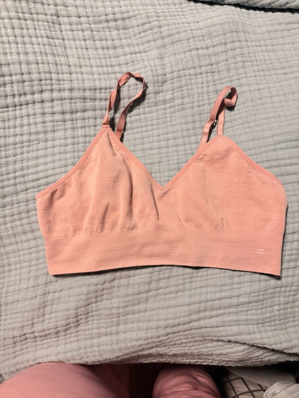Branwyn Merino Wool Wireless Bralette with Adjustable Straps